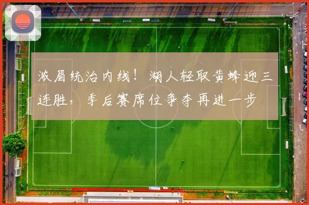 浓眉统治内线！湖人轻取黄蜂迎三连胜，季后赛席位争夺再进一步