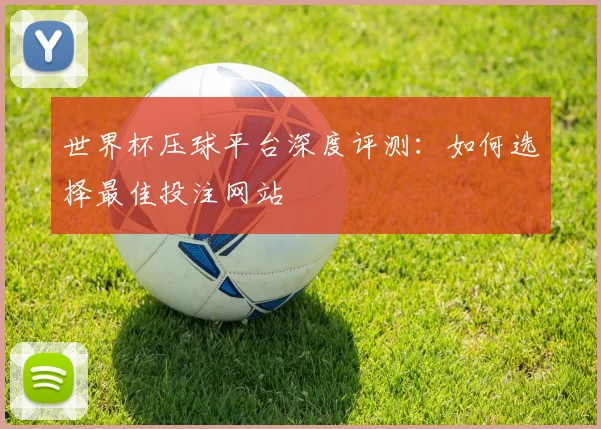 世界杯压球平台深度评测：如何选择最佳投注网站
