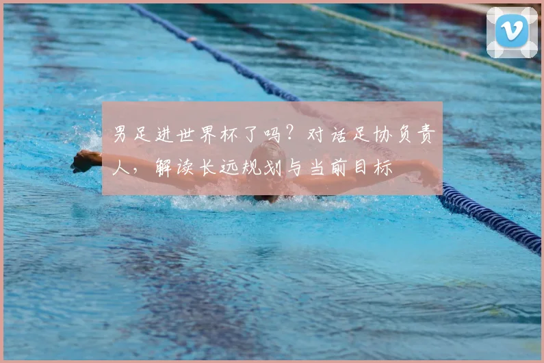 男足进世界杯了吗？对话足协负责人，解读长远规划与当前目标