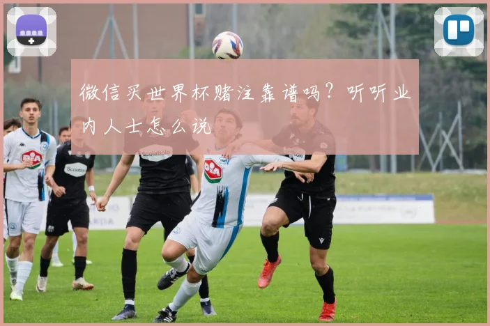 微信买世界杯赌注靠谱吗？听听业内人士怎么说